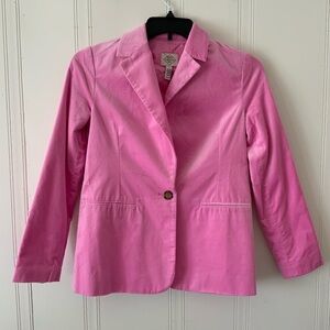 NWT St. John's Bay Pink Blazer Tailored Professional Jacket